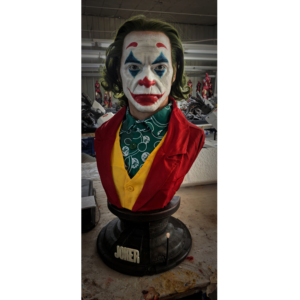 En stock - Sculpture en résine - Buste du Joker - Statue - DC Comics - Villain de Batman - Objet de collection - Product Image 4