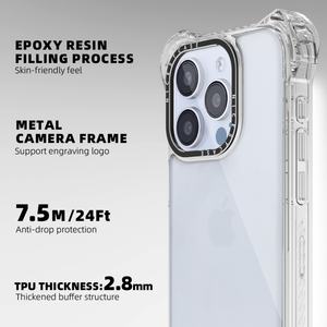 Aikusu 7.5M Anti Jaune Tpu Transparent Coque de Téléphone Antichoc Coque de Téléphone Transparente pour Iphone 16 15 14 13 Pro Max - Product Image 3