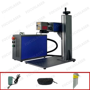 Machine de marquage laser à fibre Focuslaser pour bijoux, machine de marquage laser à fibre JPT pour bijoux, acier inoxydable, plastique, aluminium - Product Image 3