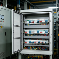 Boîtier de distribution photovoltaïque 8 prises 15A 63A en ABS 525V, modèle DXV-05-5 pour systèmes solaires extérieurs