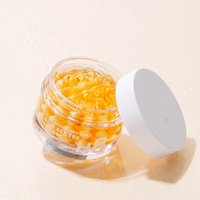 Crème Visage Magique Coréenne sous Marque Privée à la Vitamine C, Hydratante Anti-Rides Réparatrice, Capsules Anti-Âge Or, Crème Visage au Collagène
