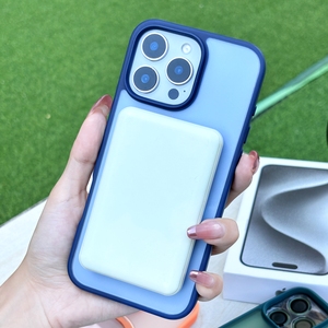 Nueva Funda Magnética 2 en 1 de TPU+PC Mate a Prueba de Golpes con Carga Inalámbrica y Protector de Lente para & para - Product Image 6