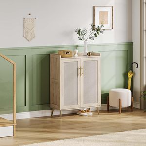 Zapatero Moderno de Madera SENYU con 4 Estantes, Organizador de Almacenamiento Independiente para Entrada, Diseño Escandinavo para Uso Doméstico - Product Image 6