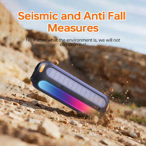 ES T69 Pro Max 2 năng lượng mặt trời loa IP66 không thấm nước & Chống sốc 20W ngoài trời âm nhạc không dây di động có thể sạc lại bằng năng lượng mặt trời TF/AUX - Product Image 6