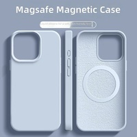 Étui magnétique en silicone liquide 18pro pour iPhone 18 PRO MAX, Apple 17, coque de protection antichoc pour iPhone 11/12/13/14/15/16