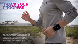 Ultimo Touch Screen veloce Internet DM100 IP67 impermeabile WiFi chiamata funzione anteriore funzione Mobile 4G LTE <span class=keywords><strong>Android</strong></span> Smart Watch - Product Image 6