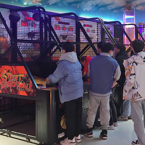 55 pollici epica palla <span class=keywords><strong>da</strong></span> <span class=keywords><strong>basket</strong></span> tempesta Arcade macchina <span class=keywords><strong>da</strong></span> <span class=keywords><strong>gioco</strong></span> di tiro al coperto in metallo <span class=keywords><strong>basket</strong></span> <span class=keywords><strong>da</strong></span> corsa 220v voltaggio grande schermo divertimento - Product Image 3