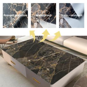 Tovaglietta di alta qualità tovaglia in pelle PVC resistente all'olio tavolo da pranzo tappetino in ecopelle tovaglie per feste di festa - Product Image 1