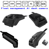 Firecore HX-880 2025 meilleur enregistreur vidéo de voiture HD 1080P caméra de vue de face de voiture DVR AI 4G ADAS DMS 2ch Dashcam boîte noire pour voiture