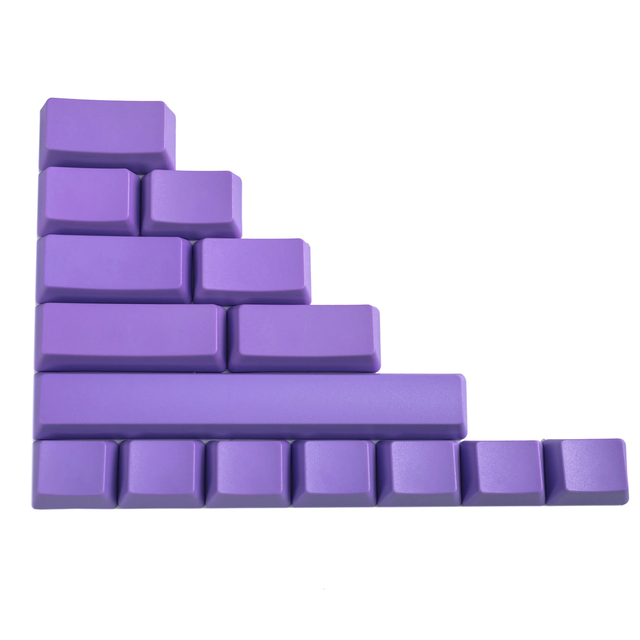 Single Color OEM Profile Thick PBT Mechanical Keyboard Keycaps Set