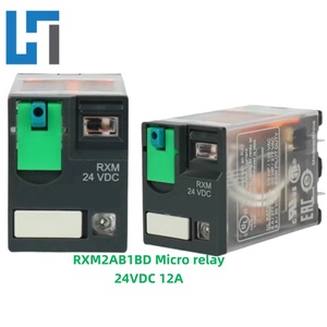 Mới chuyển tiếp ban đầu rxm2ab1bd 24VDC 12A rxm thu nhỏ tiếp sức 2 mở và 2 đóng rxm loạt Plug-in tiếp sức trong kho - Product Image 1