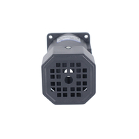 Moteur à induction monophasé AC 60W 110V/220V avec réducteur de vitesse, arbre de 12 mm et 15 mm
