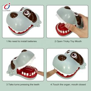 Çocuk parti komik hayvan çılgın köpek diş etkileşimli masaüstü oyunları isırma parmak oyuncakları - Product Image 3