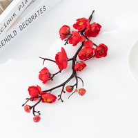 Blume Chinese Wind Garden Home Plant Großhandel Künstliche Single Plum Blossom Party Atmosphäre Dekoration