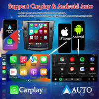 Radio Estéreo para Corolla con GPS Integrado, DSP Inalámbrico, CarPlay, Android Auto, Mirror Link, USB, WiFi, MP3, Pantalla Dividida, DVR, para el Tablero