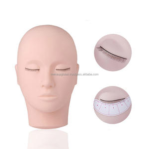 Modèle de tête de maquillage réaliste en silicone en gros pour les outils d'extension de cils - Product Image 6