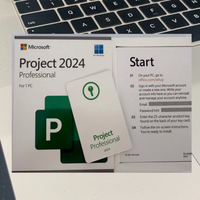 Clé d'activation en ligne pour Project Professional 2024 (version boîte de vente au détail) / Clé de licence Visio 2024 avec livraison rapide, compatible avec le système d'exploitation, en stock