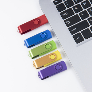 Promo tinh thần xoay USB 2.0 3.0 USB Flash Drive 8GB 16GB Pendrive 32GB 64GB 128GB tùy chỉnh USB Stick Flash thẻ nhớ - Product Image 4
