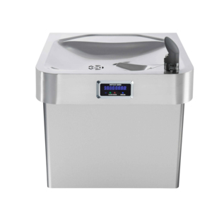 Distributeur de 20 litres d'<span class=keywords><strong>eau</strong></span> réfrigérée par heure <span class=keywords><strong>Fontaine</strong></span> à boire réfrigérée murale à capteur sans contact - Product Image 1