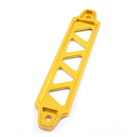Support universel de fixation de batterie en aluminium à 5 trous 218MM/190MM barre de montage nouvelle billette pièces de voiture support de cravate de batterie