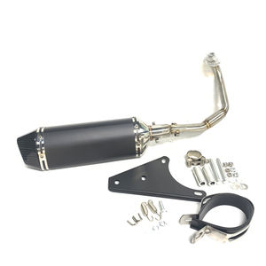 TEENTOP Factory Hight Power Motorcycles Système d'échappement pour VESPA Primavera 4t Sprint 4t Scooter pour <span class=keywords><strong>Piaggo</strong></span> <span class=keywords><strong>Zip</strong></span> 2000 4t Silencieux - Product Image 1