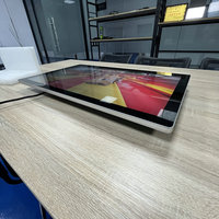 Écran tactile capacitif LCD HD 27 pouces pour extérieur, tablette interactive Android/Windows, Shenzhen Woden Box SDK, tôle, salle d'exposition