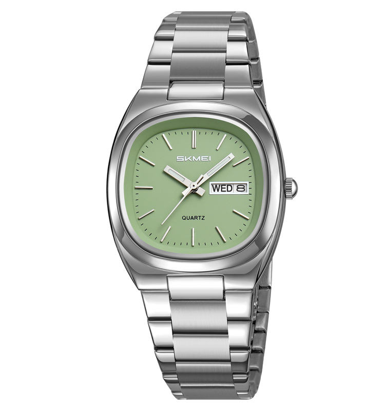 สีเงิน/สีเขียว