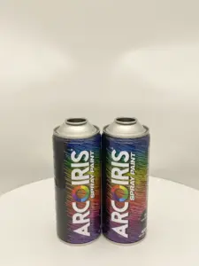 Impresión CMYK de 65mm, Aerosol de oxígeno, espuma de afeitar rellenable, lata de Gas, bote de aerosol vacío, 158mm, gran oferta