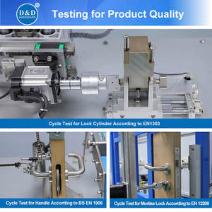 CE EN12209 SUS304 5572 Brandschutz-Hoteltürschloss für Holz- und Außentüren, Einsteckschloss mit Zylinderriegel für Vordertüren - Product Image 3