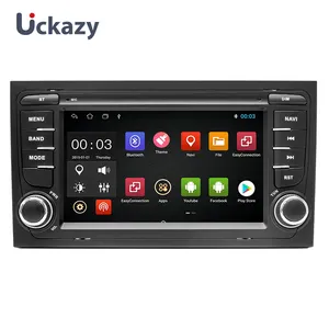 Autoradio 2 Din Android 12 pour Audi A4 B6 B7 S4 B7 B6 RS4 Seat Exeo 2002-2008 RS4 B7 2008-2012 Multimedia Head Unit Stereo Audio