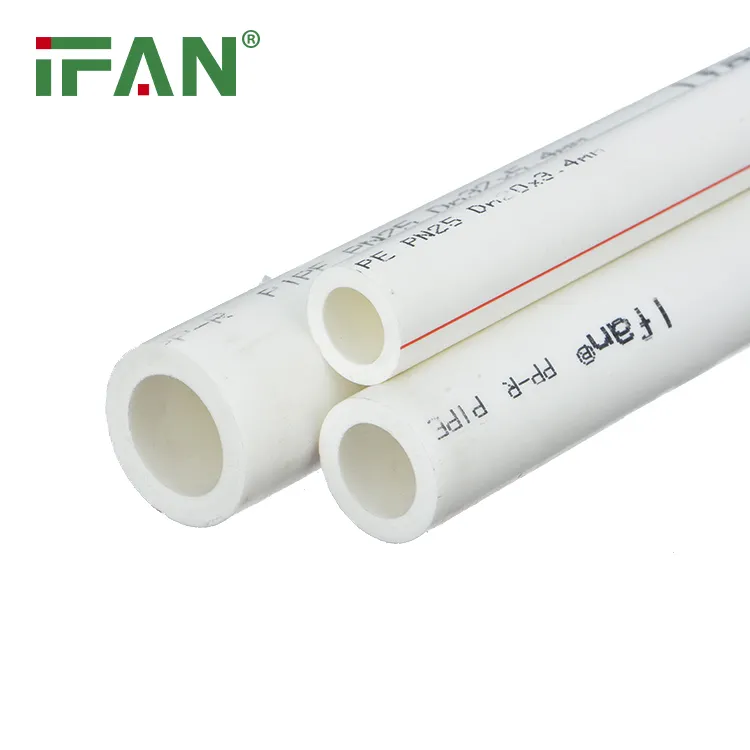 IFAN Fabrik preis Großhandel Kunststoff Pn25 PPR Rohr Weiß PPR Rohr für Sanitär system