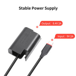 แบตเตอรี่จำลอง KingMa USB-C เป็น DMW-BLK22 รุ่น BLK22 สำหรับอะแดปเตอร์พาวเวอร์แบงค์ ใช้เป็นแหล่งจ่ายไฟสำหรับกล้อง <span class=keywords><strong>Panasonic</strong></span> GH6 GH3 GH4 GH5 G9 - Product Image 3