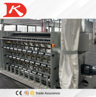 Nouvelles machines textiles pour le système de production de fils en molleton de coton et de fibres avec machine de levage industrielle intégrée