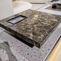 Table basse de salon moderne européenne réglable en hauteur, durable, avec plateau en métal, meubles pour la maison