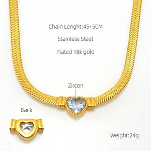 Collier ras du cou transfrontalier, photos de produits professionnelles fiables, protection UV, plaqué or 18 carats - Product Image 6