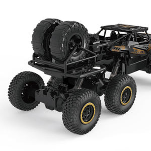 1/12 échelle 2.4G hz six roues alliage métal matériel camion 6wd rc télécommande voiture d'escalade - Product Image 5