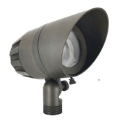 Spot lumineux led de jardin en laiton RGBW, éclairage intelligent, application de contrôle, visière réglable et angle de faisceau, étanche à l'eau IP65, pour l'extérieur