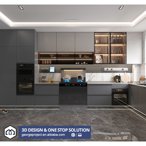 Villa Project Trending Products Novedades Smart <span class=keywords><strong>Integral</strong></span> Cuisine Complet Gabinetes Mueble <span class=keywords><strong>De</strong></span> Cocina - Product Image 2
