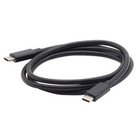 Kabel USB 3.2 C ke C DFX 20Gbps PVC Shielded 1M 100W Gen2x2 dengan E-Marker untuk MacBook/iPad Pro/Samsung/SSD