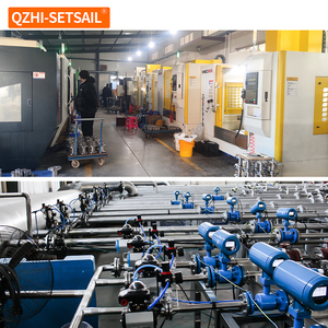 Đồng hồ đo lưu lượng khí đường kính lớn ống lưu lượng kế Plug-in hiển thị kỹ thuật số điện tử 4-20mA Giao thức truyền thông từ xa RS485 giao thức Hart - Product Image 5