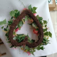Couronne de citrouille blanche de simulation Halloween Harvest Festival Eucalyptus Leaf Berry Autumn Thanksgiving Wreath