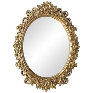 Gương Treo Tường Phòng Tắm Vòi Hoa Sen Trang Trí Khung Gia Đình Sang Trọng Kiểu Châu Âu PVC Cổ Điển Sang Trọng Kiểu Đồng Quê - Product Image 1