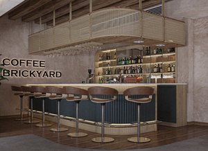 Comptoir de Restaurant de luxe, décoration d'intérieur, café, Pub, <span class=keywords><strong>Bar</strong></span> Commercial, meubles de Restaurant, 2022 - Product Image 6