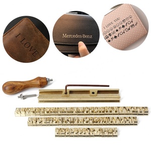 Molde de latón con ranura en T para letras móviles: 26 mayúsculas, 26 minúsculas, 10 números y caracteres - Product Image 6