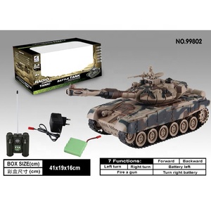 Modelo de tanque <span class=keywords><strong>T90</strong></span> con luz y música, juguete de alta calidad, escala 99802, 1/28, 2,4 GHz, 9 canales, infrarrojo, RC - Product Image 5