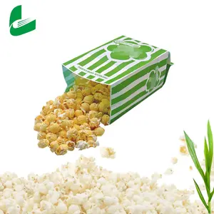 Custom Huafeng Flexodruk Heat Seal Clear Magnetron Popcorn Zakken Met Uw Ontwerp Logo Gedrukt