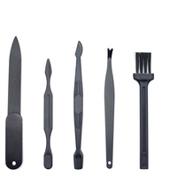 Ensemble de soins des ongles professionnel en acier de qualité supérieure 16 pièces Kit de manucure bricolage de haute qualité avec outils de beauté Clipper pour pédicure podiatrie
