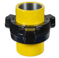 Raccord marteau à souder bout à bout en acier inoxydable pour sonde de forage, adaptateur à bride filetée de 6'' et 2,5 pouces pour équipement de forage
