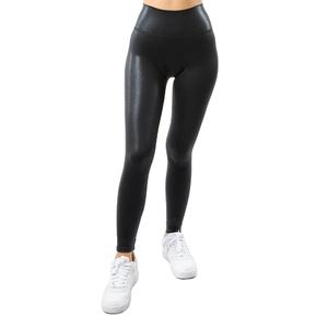 OEM Custom logo Women's Blank <b>Leggings</b> New Design <b>Leather</b> Tight Height Waist Lift Hip Women's Yoga Pants - Product Image 1