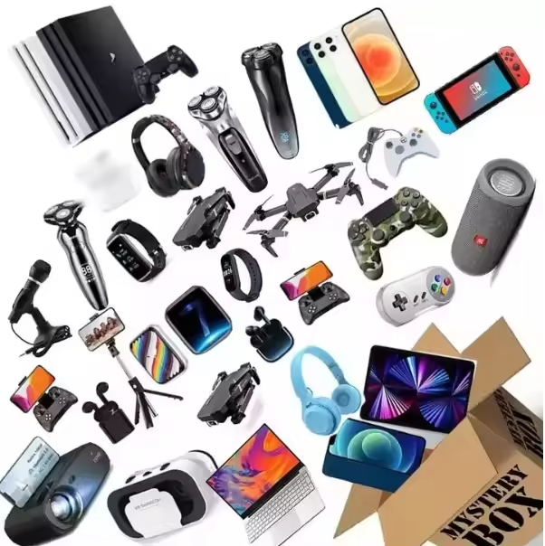 Premium Mystery Box Electronics Electronics Random Mouse Pads Mysterious Reviews Christmas Gift Surprise Lucky Box